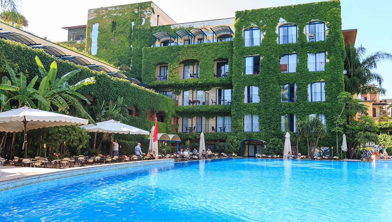 Hotel Caesar Palace: Szállodai szállás Giardini Naxos - Pensionhotel