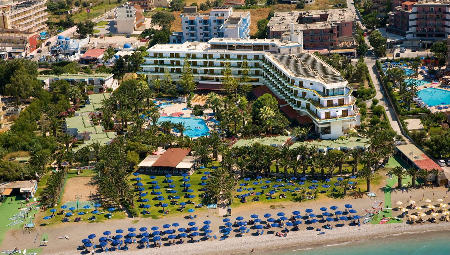 Blue Horizon Palm Beach Hotel & Bungalows (Rodas sala, GrieÄ·ija)