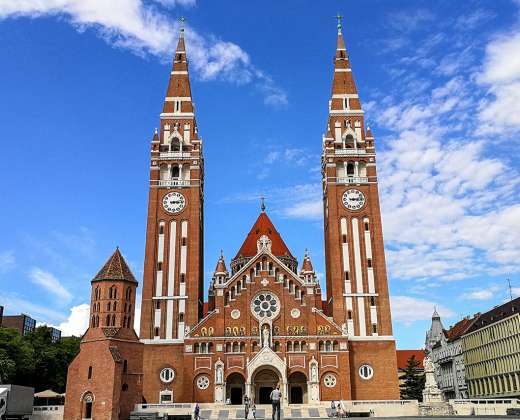 Vengrija. Segedo Katedra