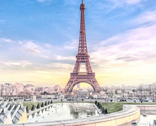 Paryžius. Eifelio bokštas