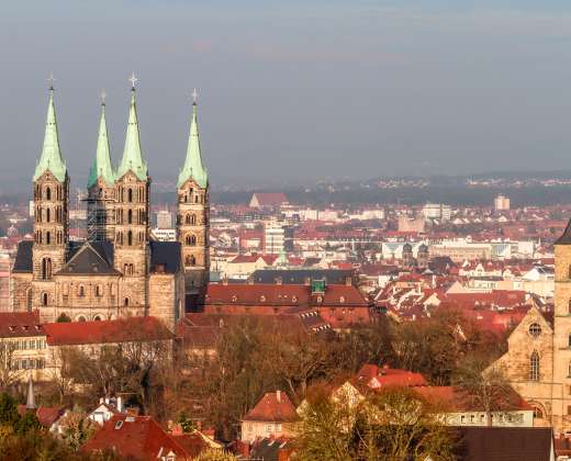 Vokietija. Bambergo katedra