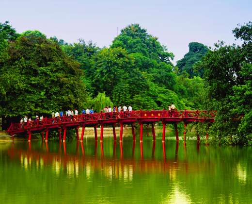 Vietnamas. Hoan Kiem ežeras